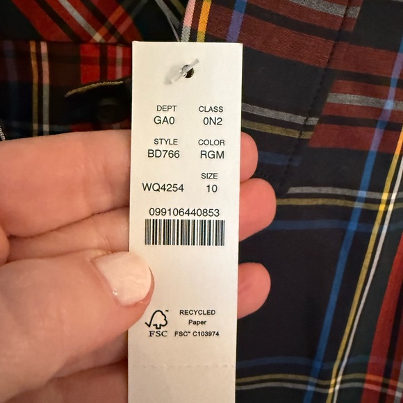 ✨NWT J. Crew Slim Fit Plaid Shirt 10 - Picture 3 of 8